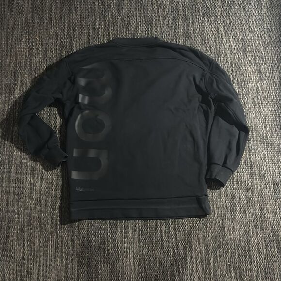 Lululemon Perfectly Oversized Crew Logo RARE SPELLOUT - Picture 2 of 7
